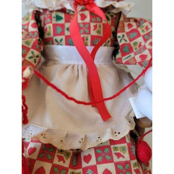 Santa's best 1993 Minnie Mouse knitting rocking chair animated Xmas - Picture 6 of 15